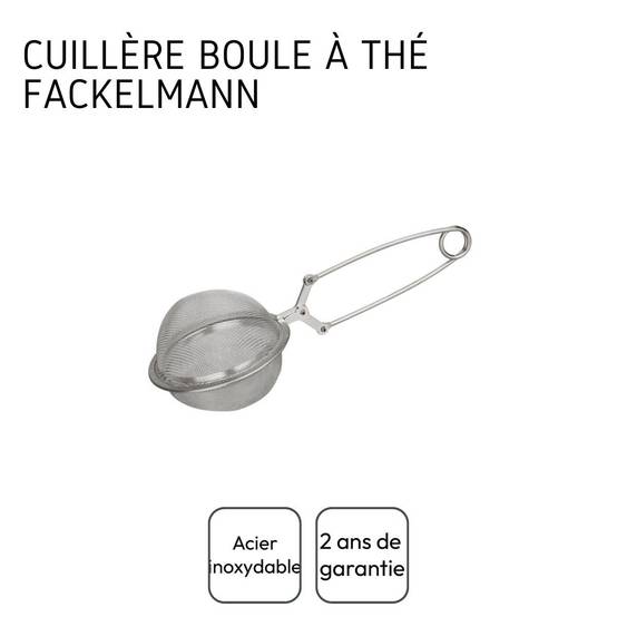 Boule à thé type pince à thé en inox 18,5 cm Fackelmann - Image 4