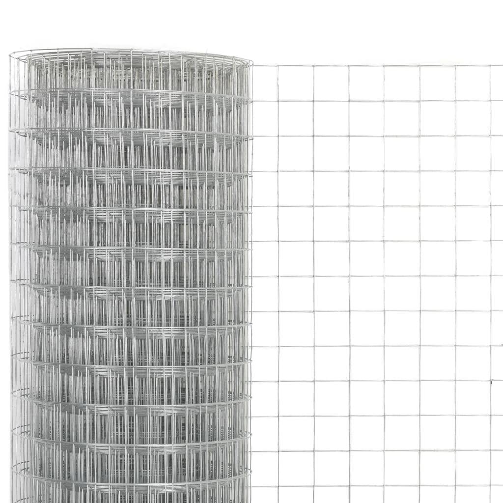 ComfortXL - Grillage Poule Acier Galvanisé Enclos Maille 19mm 25x1,5m Durable - ComfortXL Outdoor Living - Image 3