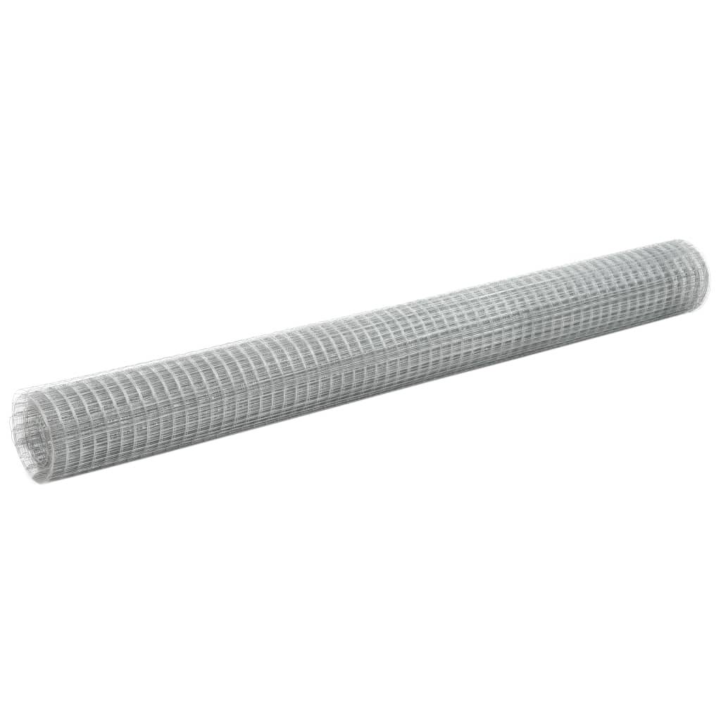 ComfortXL - Grillage Poule Acier Galvanisé Enclos Maille 19mm 25x1,5m Durable - ComfortXL Outdoor Living