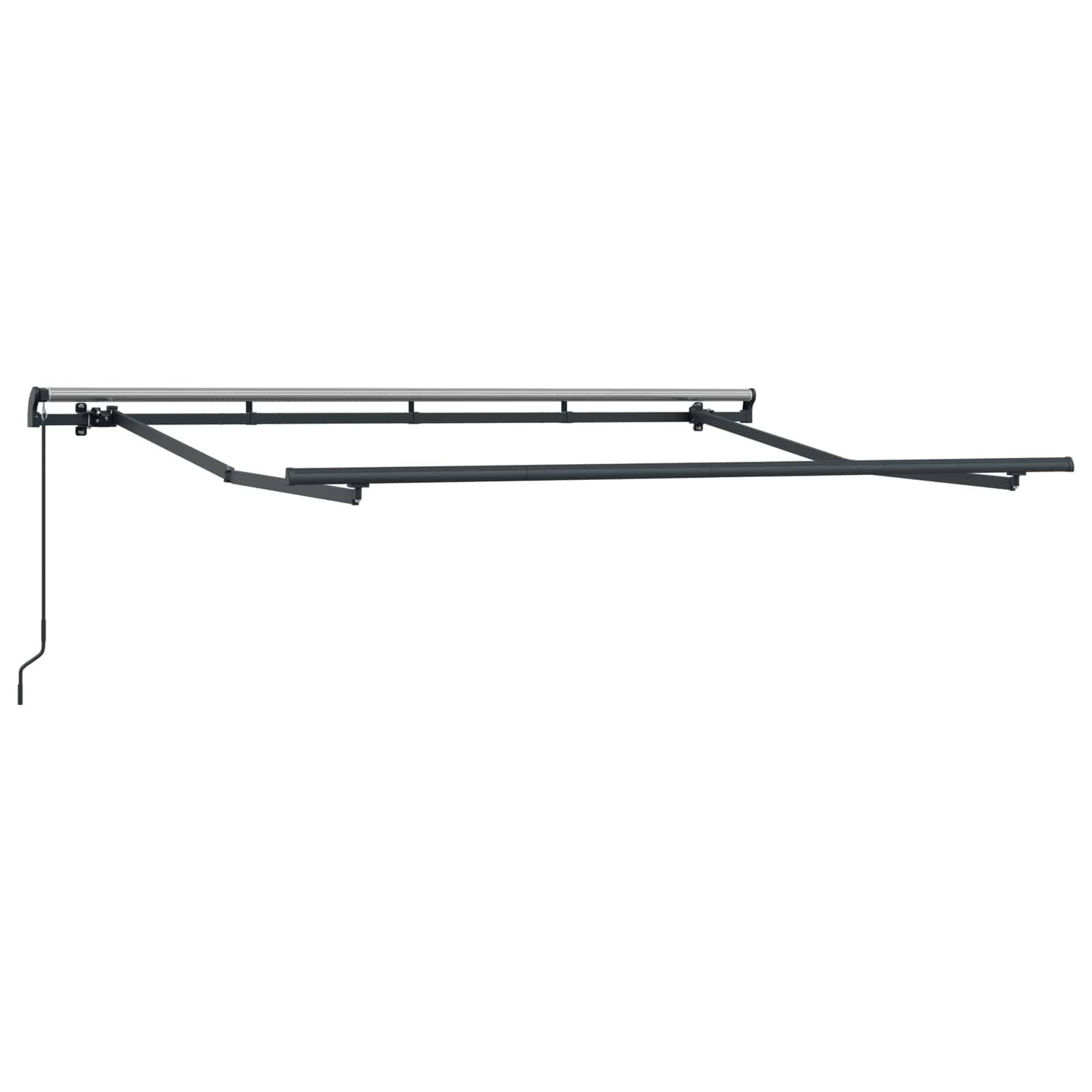 PANGIVO - Auvent rétractable aluminium et tissu jaune 250 x 200 cm - PANGIVO - Image 5