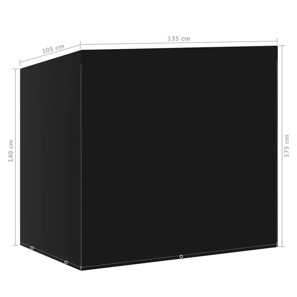 Maison Chic - Housse de protection | Couvercle de protection | Housse de balancelle 6 œillets 135x105x175 cm Maison Chic - Image 9