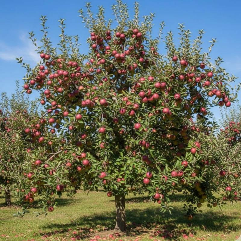 Pommier Melrose - Bon rendement - Pot de 15L - Simple U - 150/175 cm - De 3,00 m à 5,00 m - Image 3
