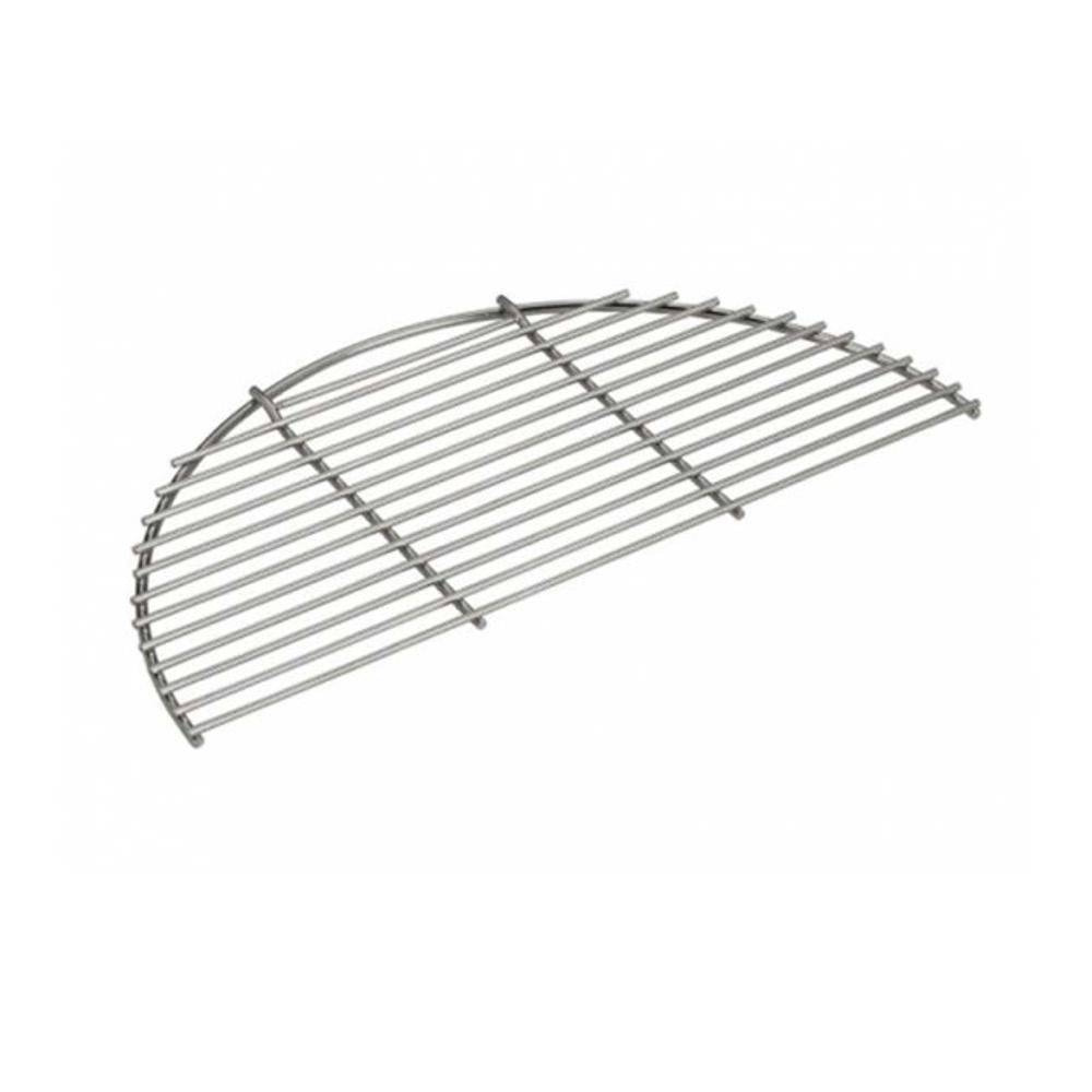 Demi-grille de cuisson inox kamado Big Green Egg L