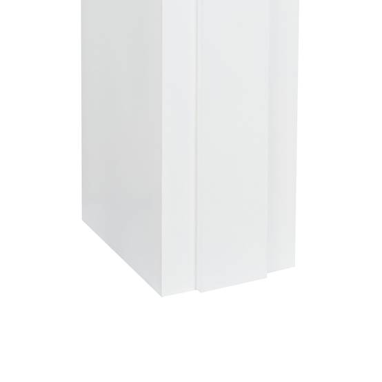 Habillage de cheminée MDF Blanc BAUDIN - Beliani - Image 6