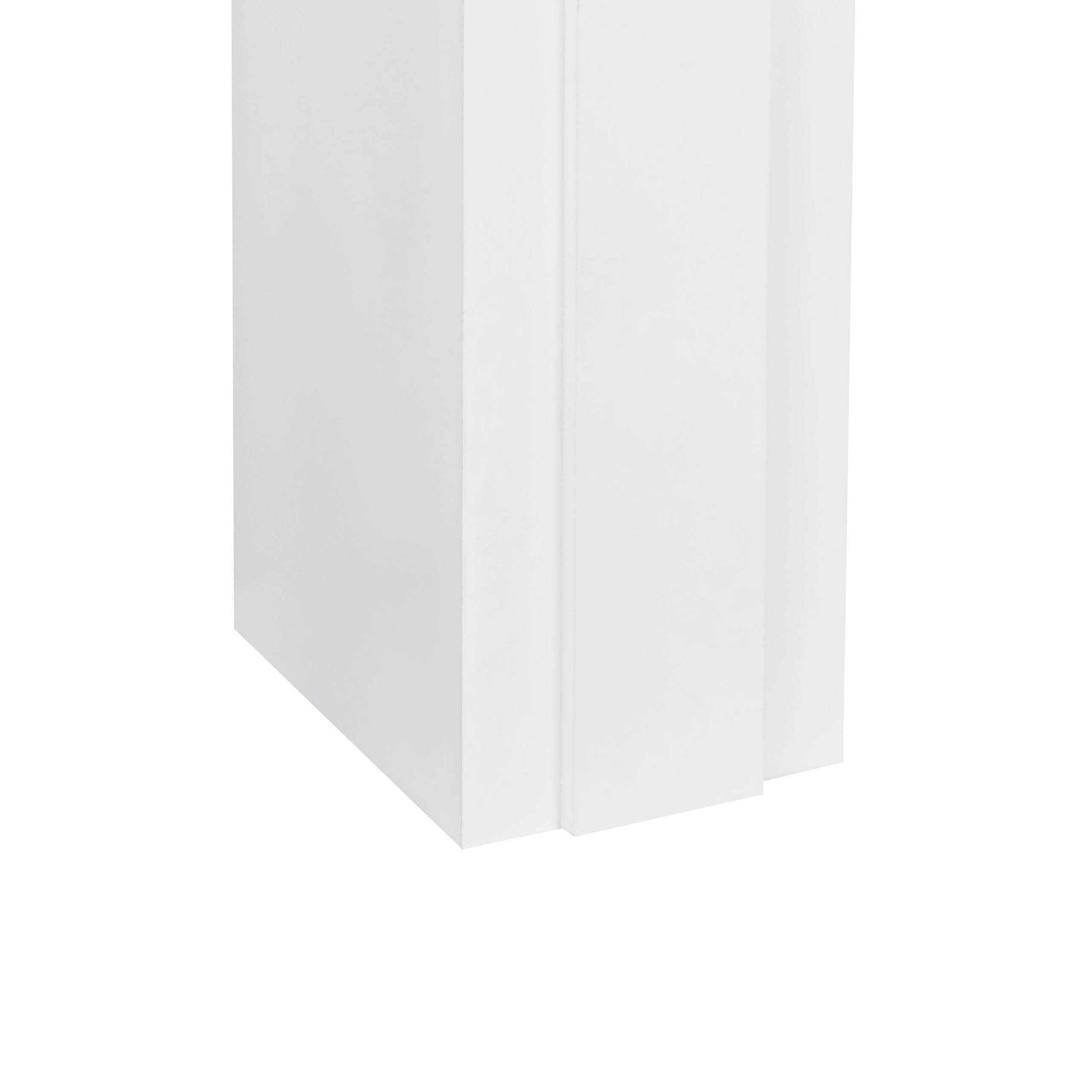 Habillage de cheminée MDF Blanc BAUDIN - Beliani - Image 6