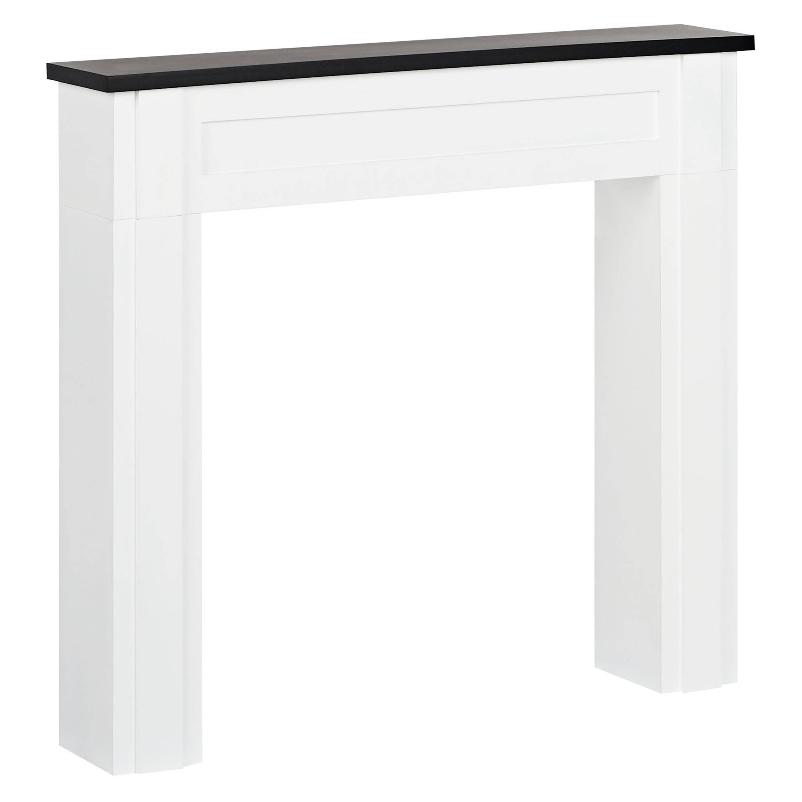 Habillage de cheminée MDF Blanc BAUDIN - Beliani - Image 3