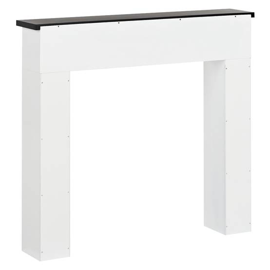 Habillage de cheminée MDF Blanc BAUDIN - Beliani - Image 4