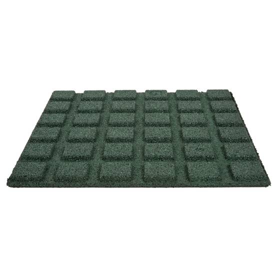 Dalle amortissante 50 x 50 cm épaisseur 2,5cm - lot de 2 54100 Trigano Jardin - Image 1