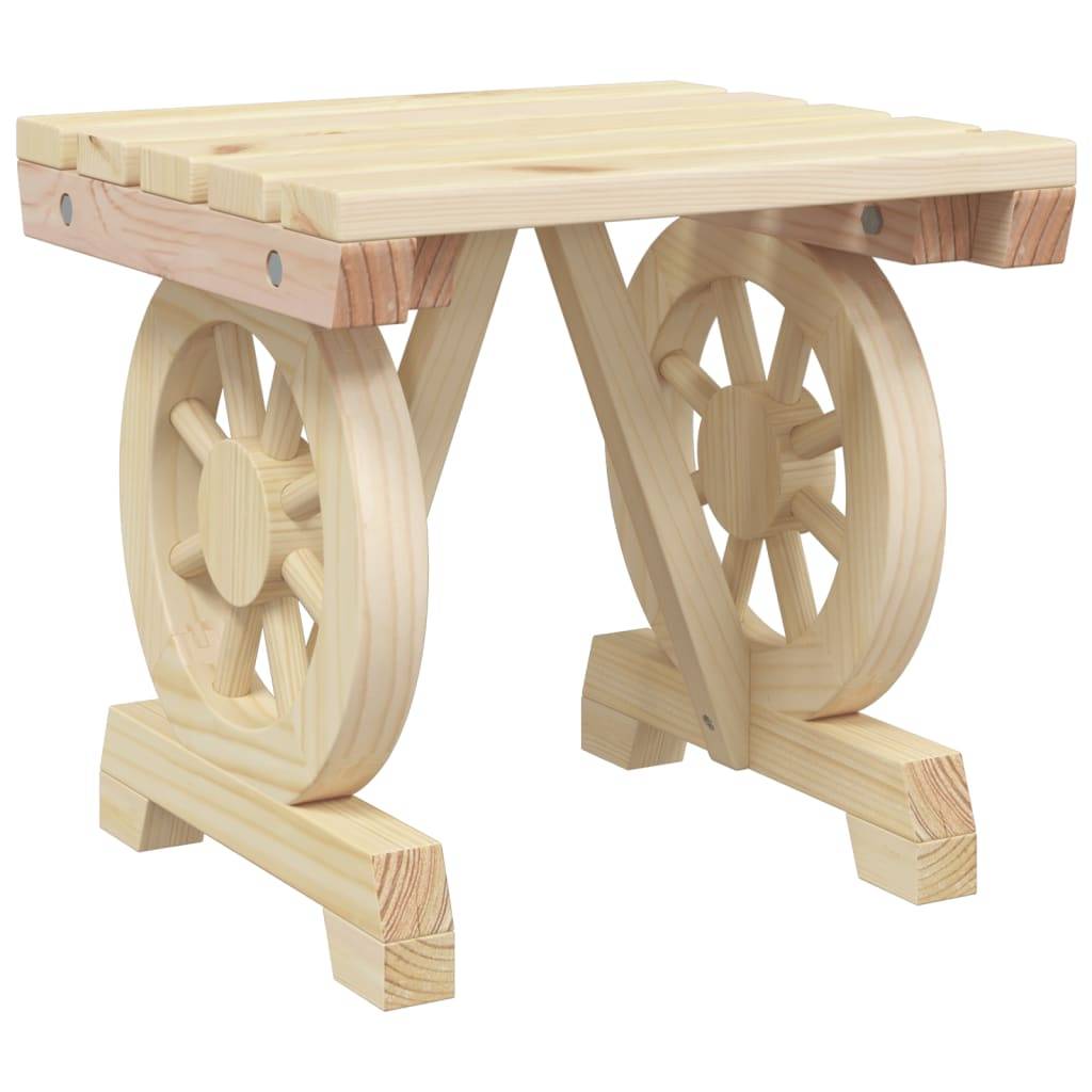 Maison Chic - Ensemble de 5 pcs table de jardin avec chaises - mobilier de jardin bois de sapin massif - Image 8