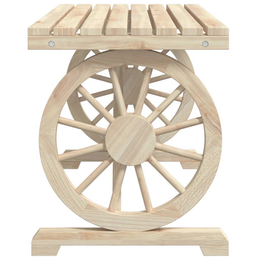Maison Chic - Ensemble de 5 pcs table de jardin avec chaises - mobilier de jardin bois de sapin massif - Image 6
