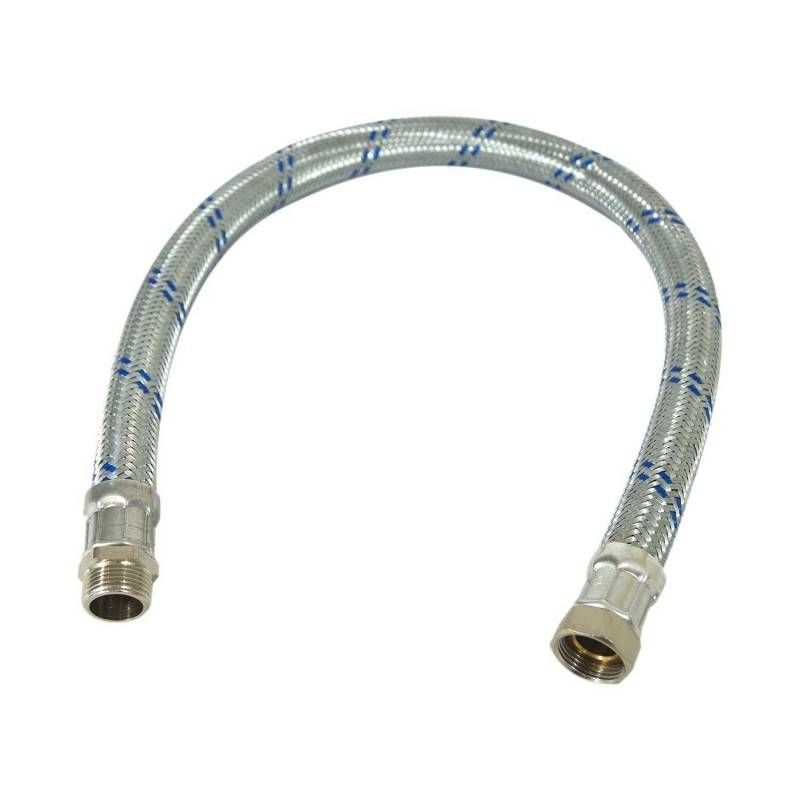 Flexible droit Ø24mm raccordement Mâle - Femelle 1'' Longueur 100cm - Image 7