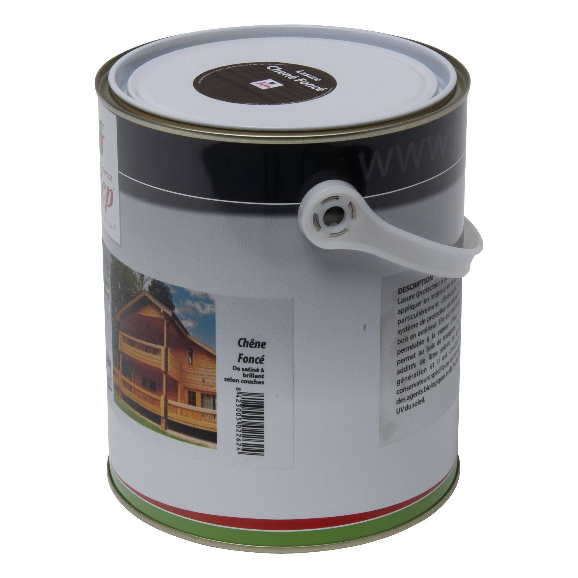 Lasure chêne foncé Jafep - 2,5 L - Image 3