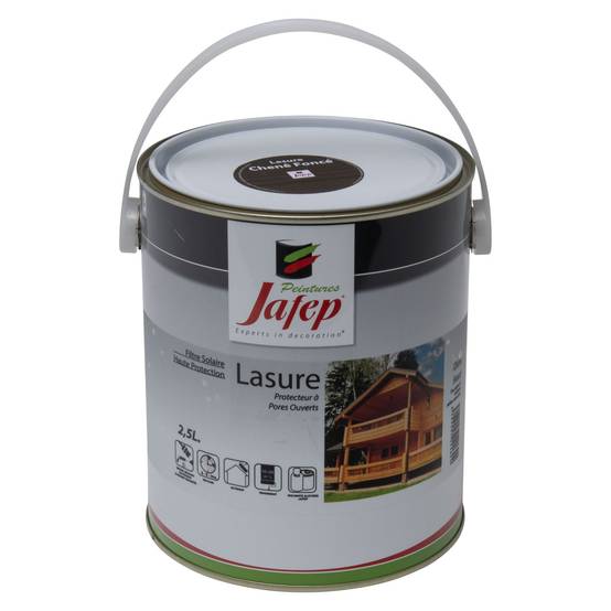 Lasure chêne foncé Jafep - 2,5 L - Image 1