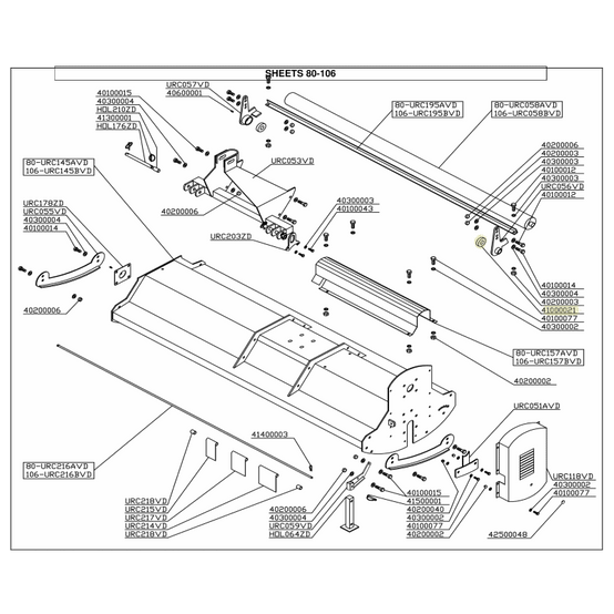 Roulement de rouleau pour broyeur Del Morino Flipper - 41000021 - Image 2