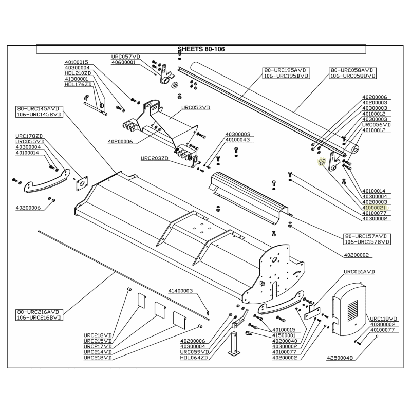 Roulement de rouleau pour broyeur Del Morino Flipper - 41000021 - Image 2