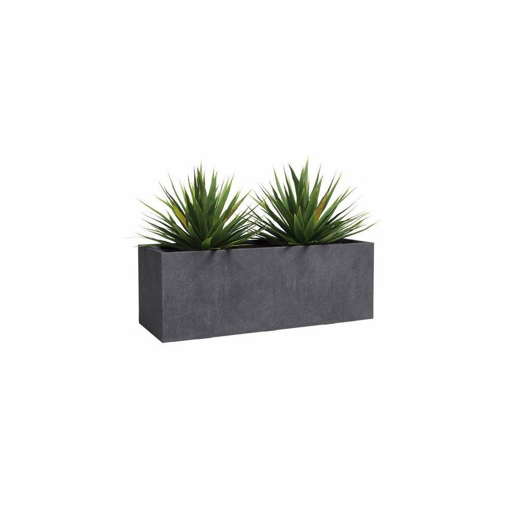 Jardiniere - Plastique - Anthracite - 100 Cm - 98 L - Sydney - Artevasi - Image 2