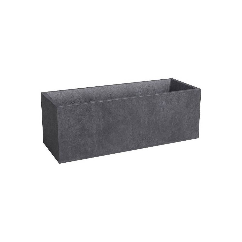 Jardiniere - Plastique - Anthracite - 100 Cm - 98 L - Sydney - Artevasi - Image 1
