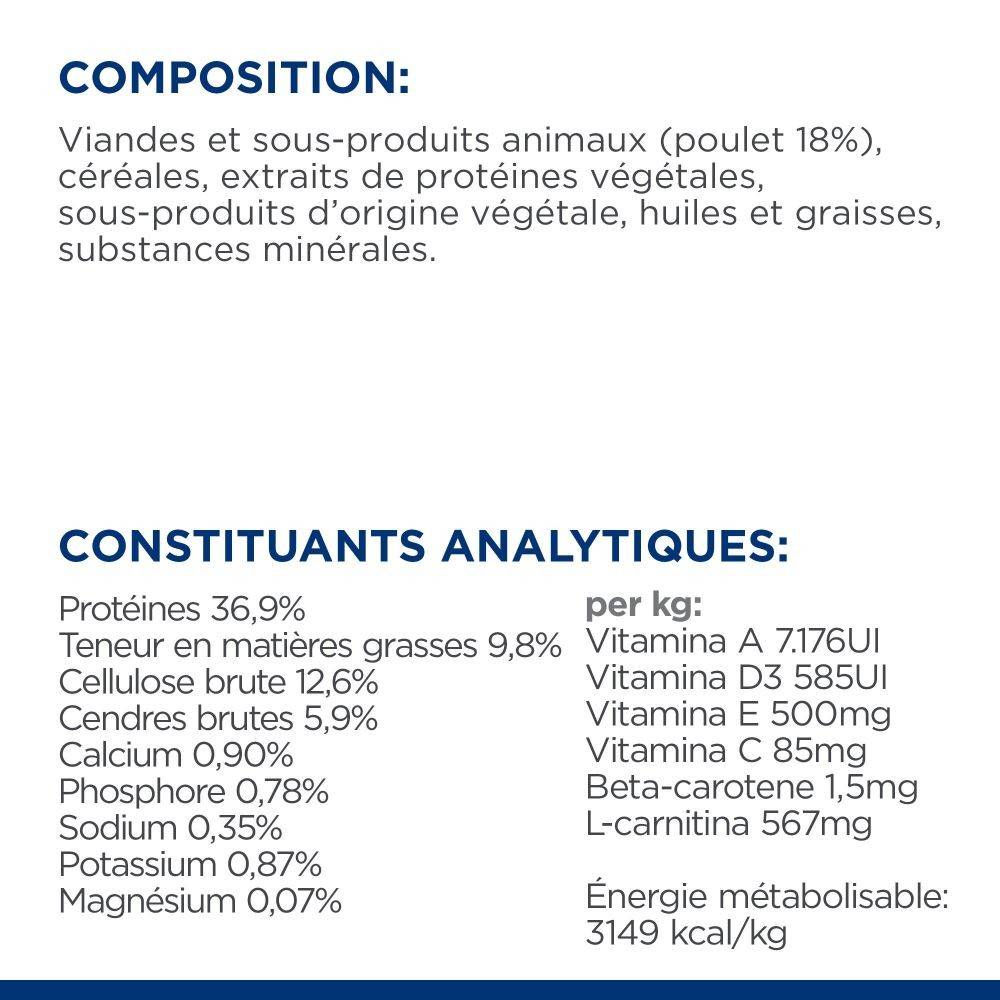 CROQUETTES CHAT ADULT PRESCRIPTION DIETS R/D WEIGHT LOSS - HILL'S 3 kg - Image 7