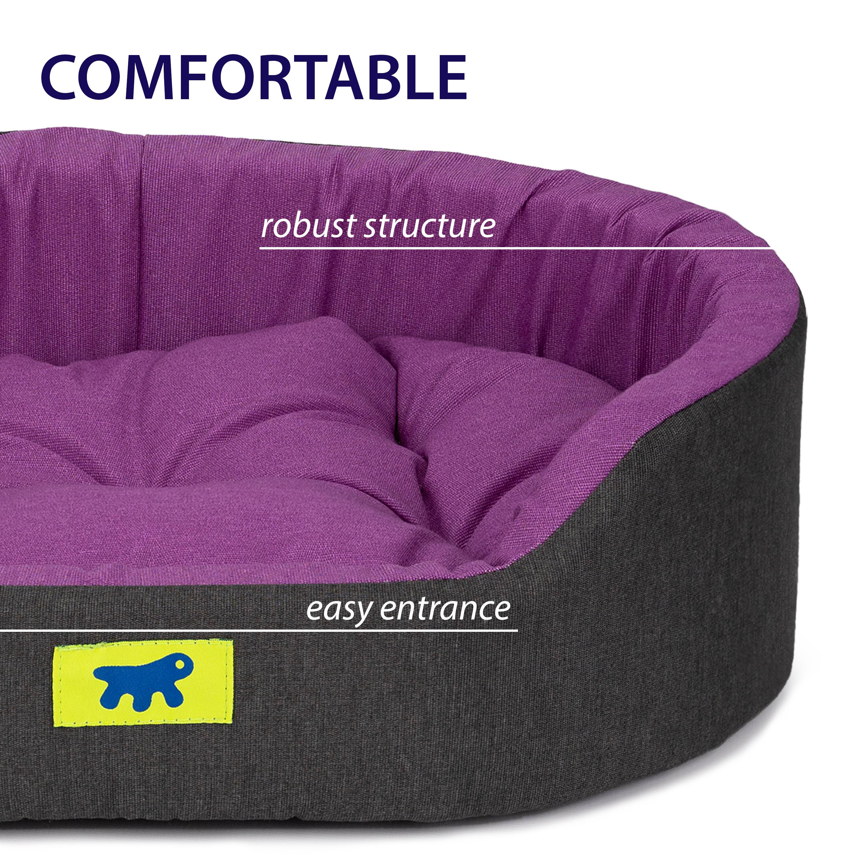 Ferplast - Ferplast Panier Chien Dandy, Coussin Amovible et Lavable, Housse en Coton avec Rembourrage Doux, Idéale également comme Niche pour Chat, 65 x 46 x H - Image 7