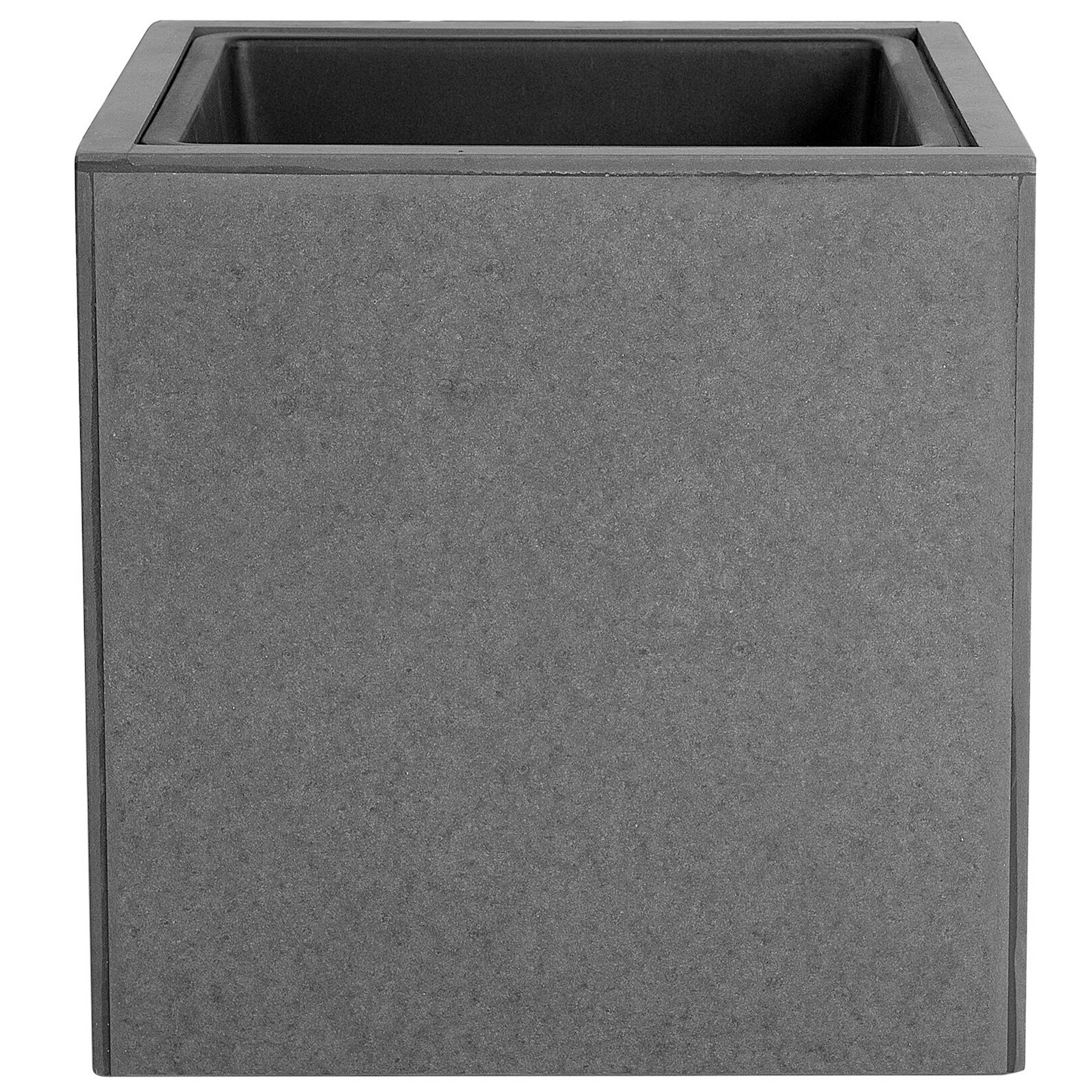 Beliani - Cache-pot d'extérieur Fibre-ciment Gris DRIMOS - Beliani - Image 4