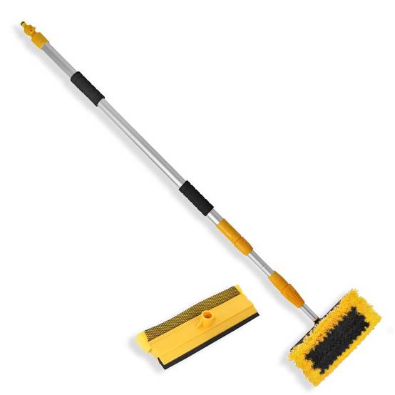 Balai brosse de lavage télescopique voiture 3m multifonctions - Image 1