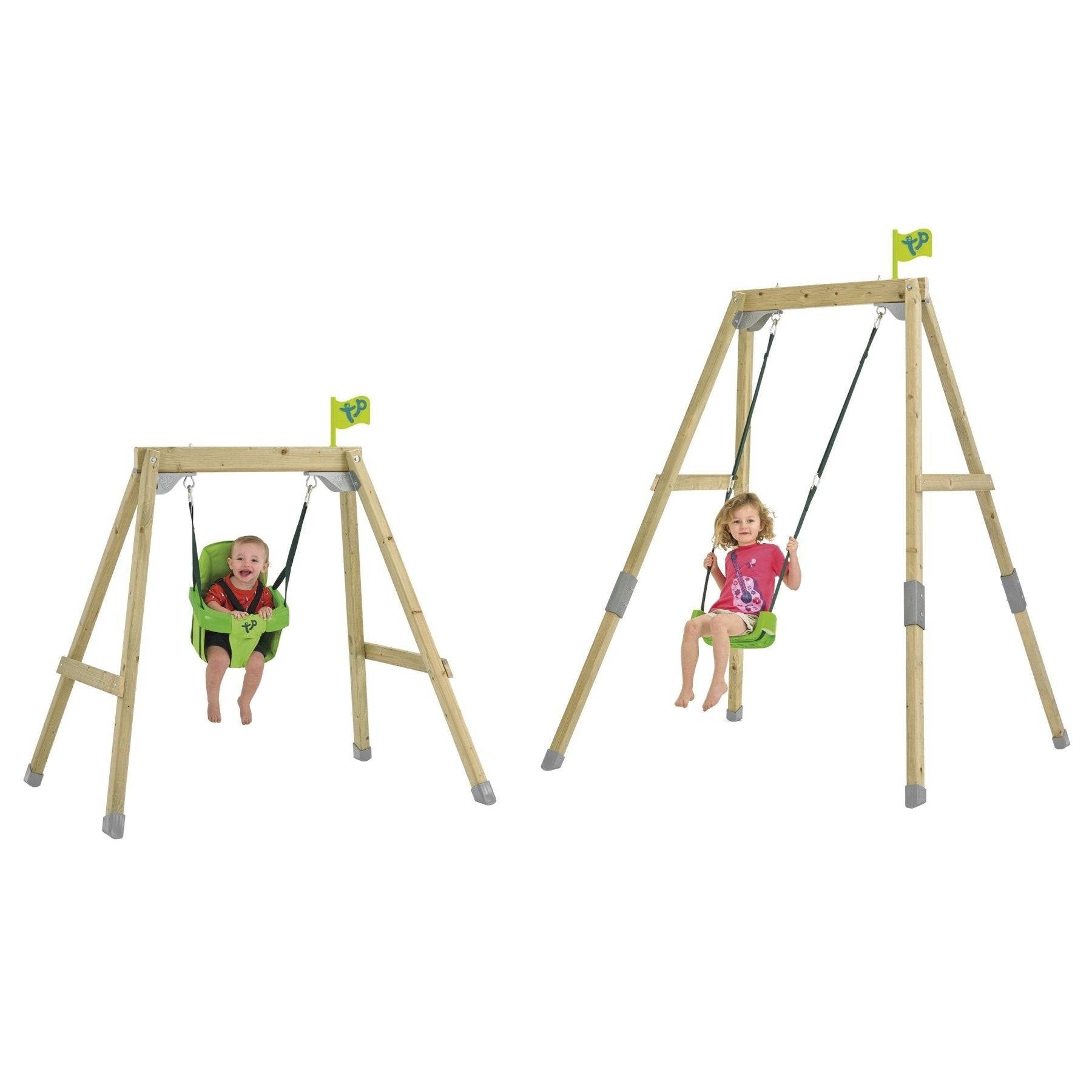 Portique évolutif Forest Acorn 2 en 1 – bois FSC + kit d’ancrage – TP Toys - Image 2