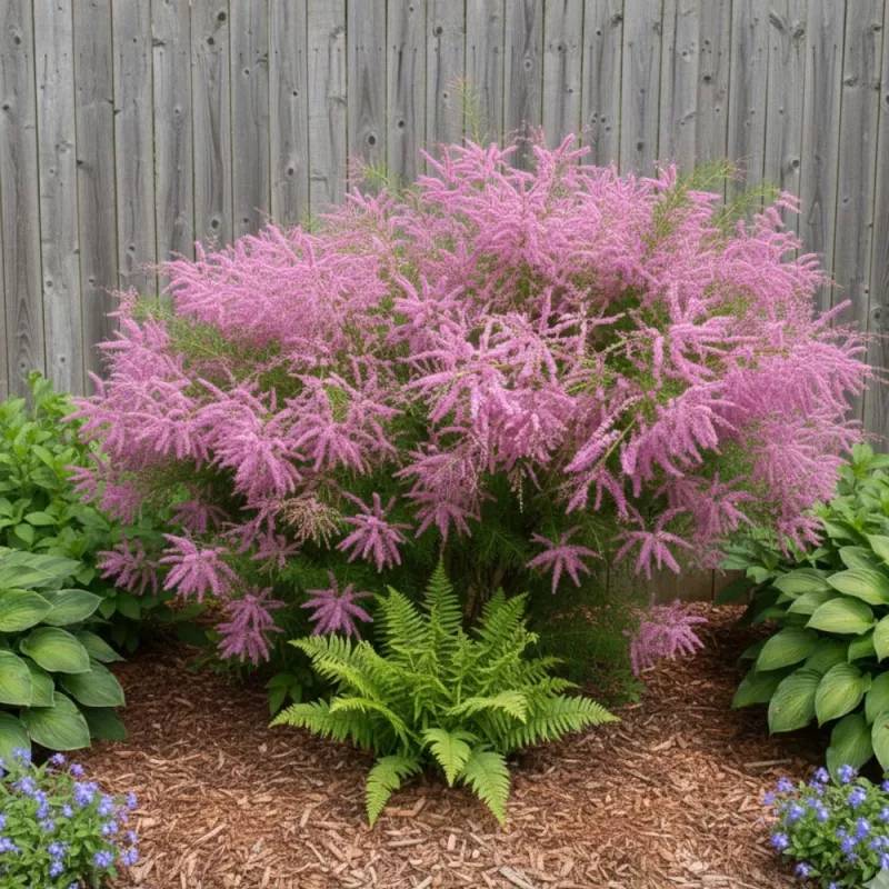 Tamaris d'été rose, Tamarix à fleurs Rose/ - feuillage Caduc - Pot de 7,5L - 60/80 cm - Image 1