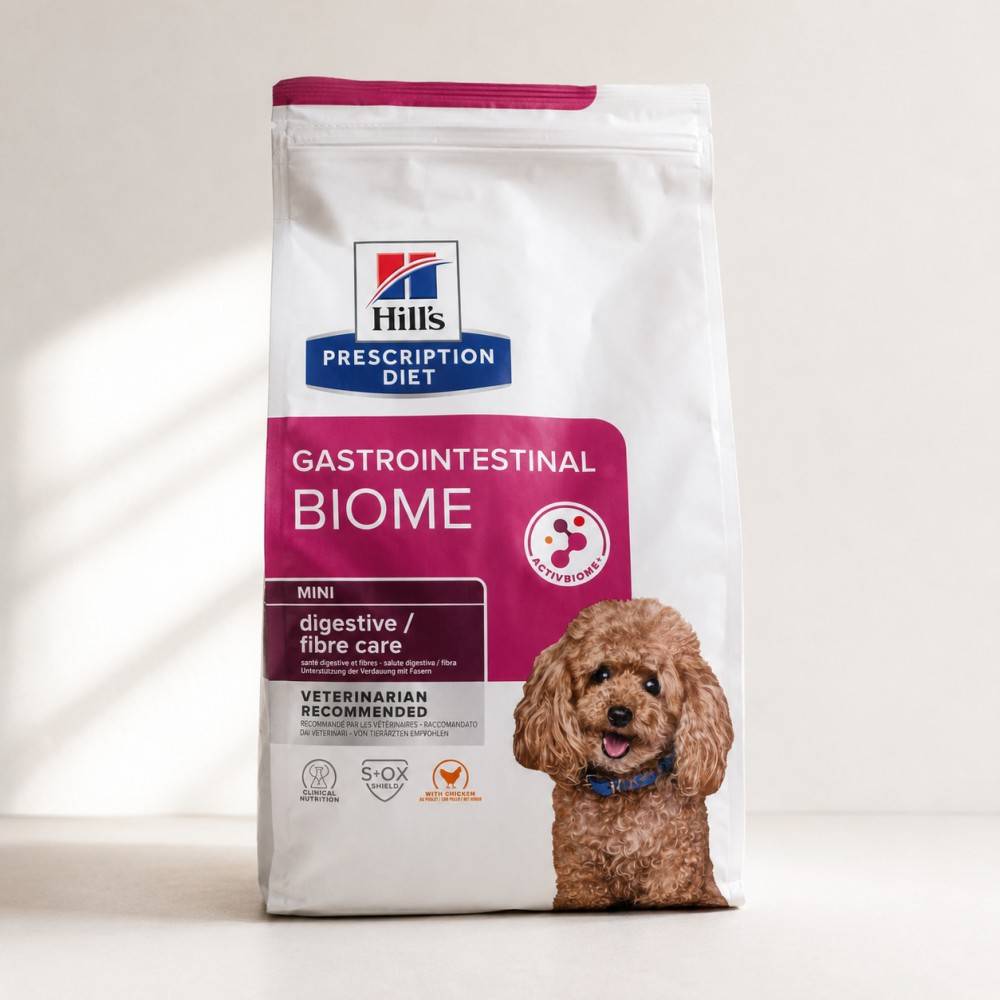 Hill's Prescription Diet Gastrointestinal Biome Mini Croquettes au Poulet pour Petit Chien 1 kg - Image 1