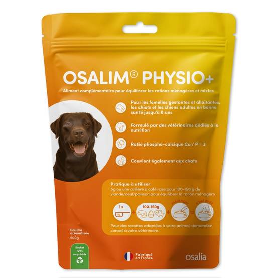OSALIM Physio+ Chien - Laboratoire Osalia 500 g - Image 1