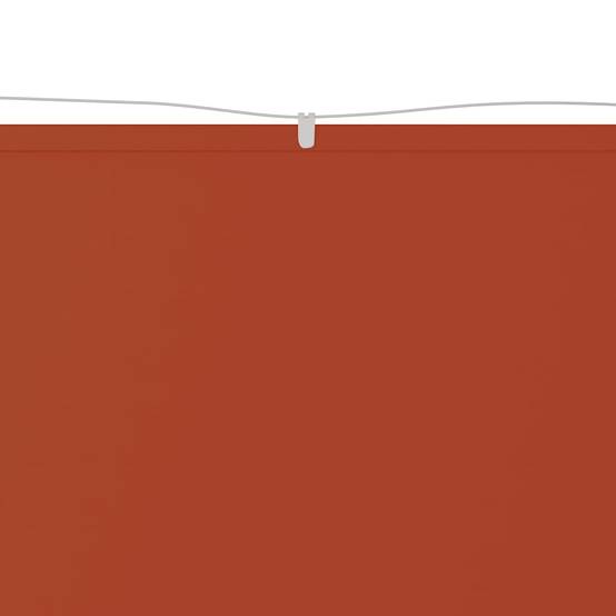 Store banne polycoton rouge 140 x 600 cm - Prolenta premium p336.2 - Image 3