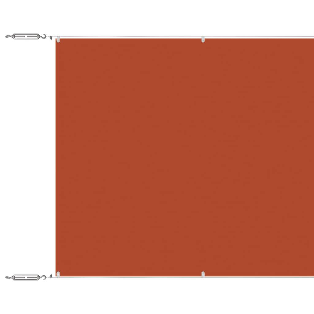 Store banne polycoton rouge  140 x 600 cm  - Prolenta premium p336.2 - Image 1