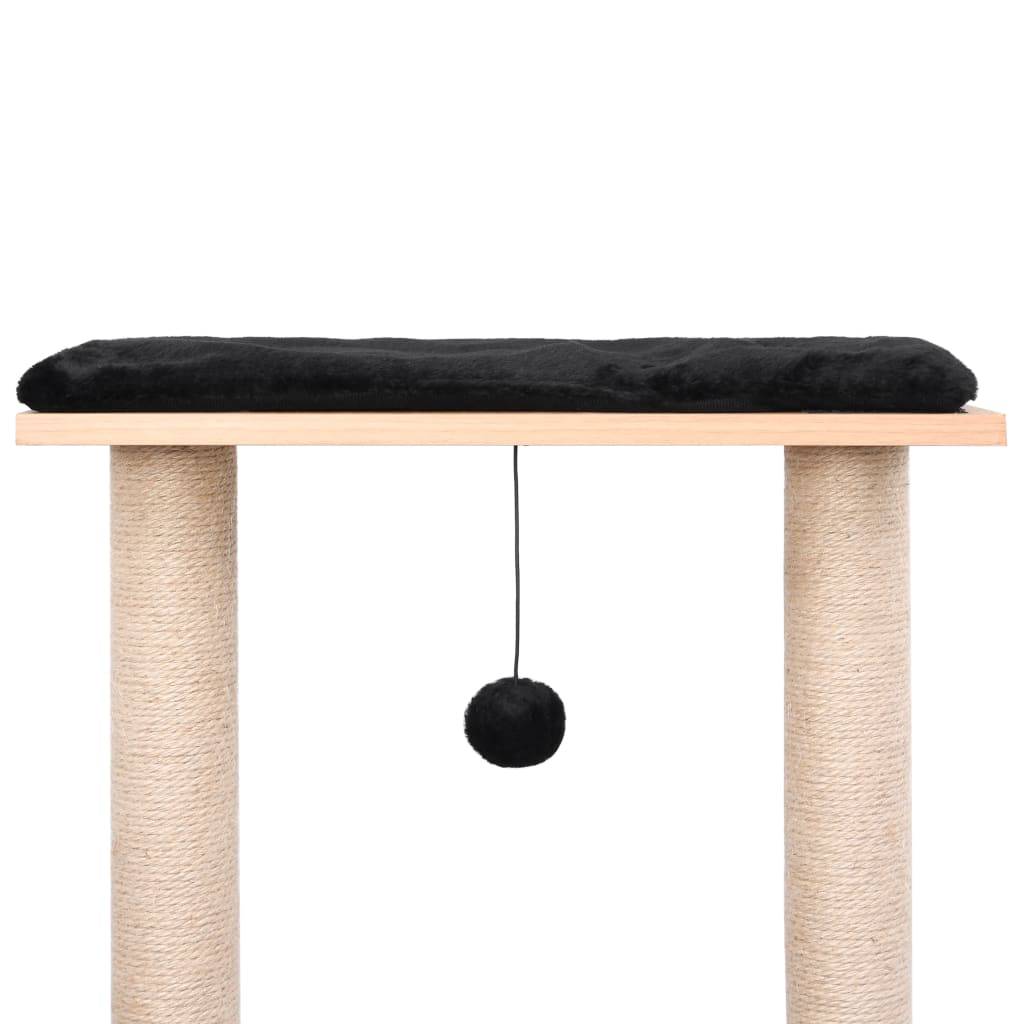 Vidaxl - Arbre à chat avec tapis à gratter en sisal 129 cm vidaXL 170918 - Image 4