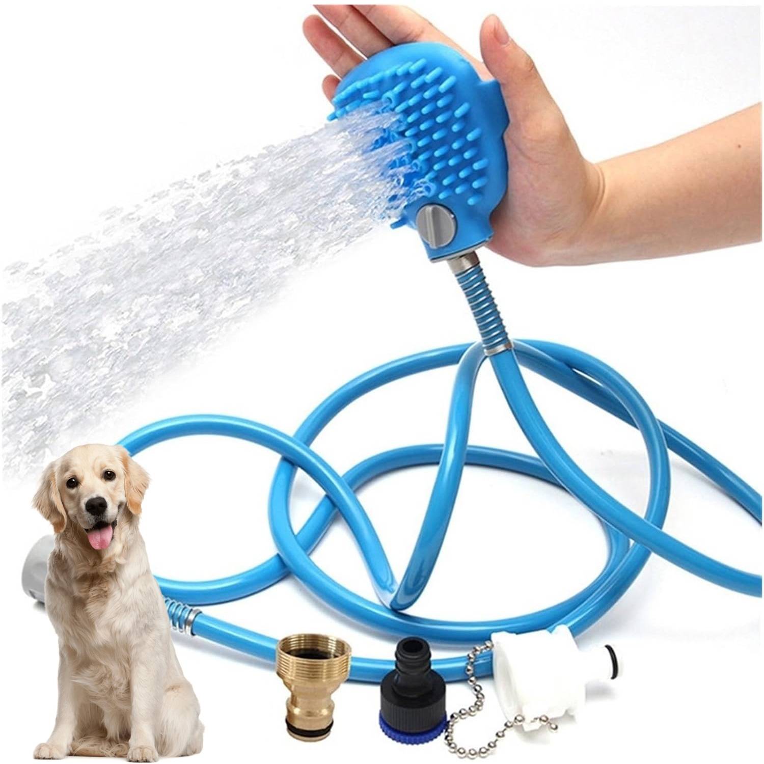 DtopbuyAge - Pomme de Douche Massante pour Chien - Intérieur/Extérieur DtopbuyAge - Image 1
