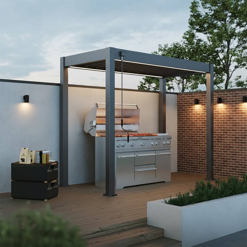 Ombrea - Kit éclairage LED pour Pergola BBQ - 3x1,5M - Image 1