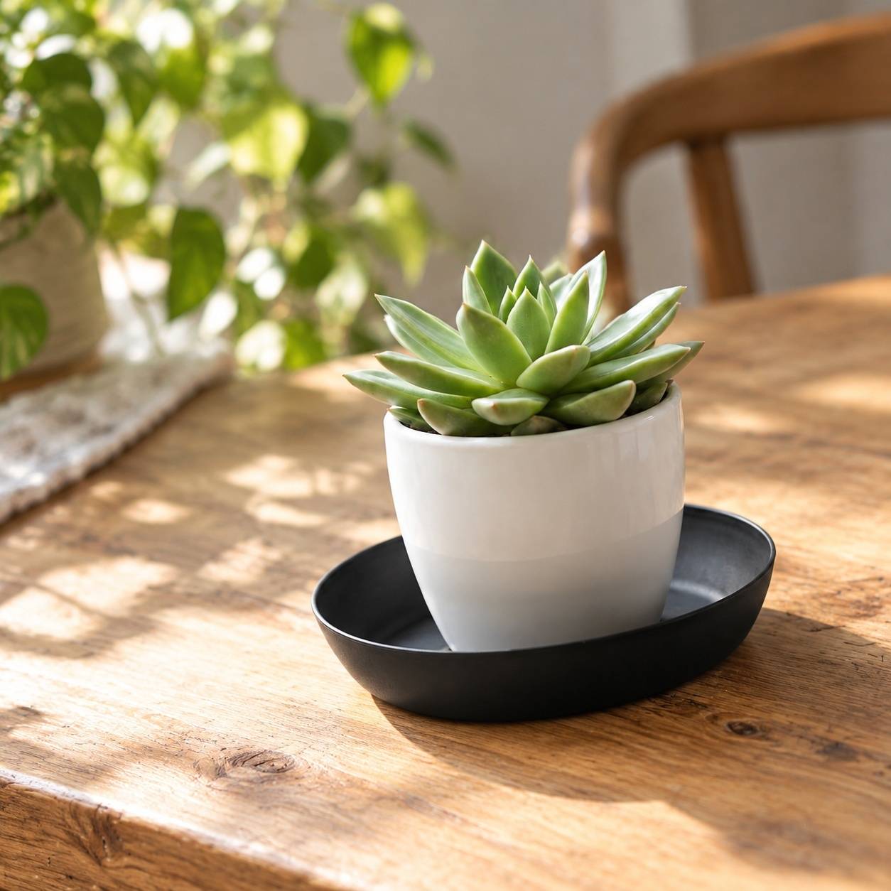 30 Soucoupes Rondes en Plastique pour Plantes 11cm - Image 5