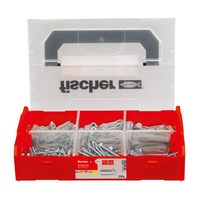 Fischer - Coffret FixTainer chevilles SX Plus 6,8 / 10 avec vis FISCHER 567894 Fischer - Image 3