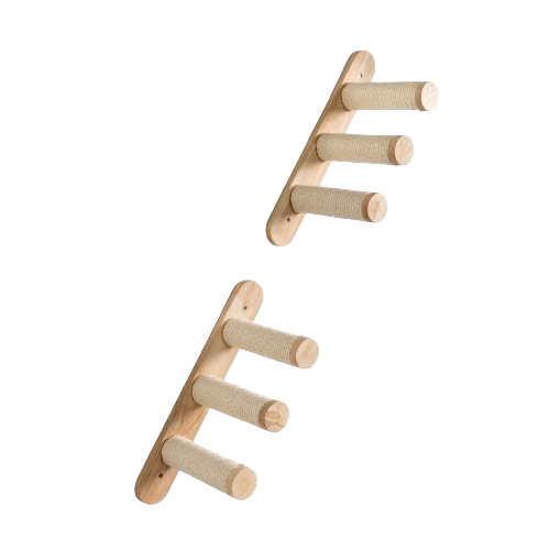 Rhr Concepts Bv - Mur d’escalade pour chat - Ensemble d’échelles (beige) - RHR Concepts BV - Image 1