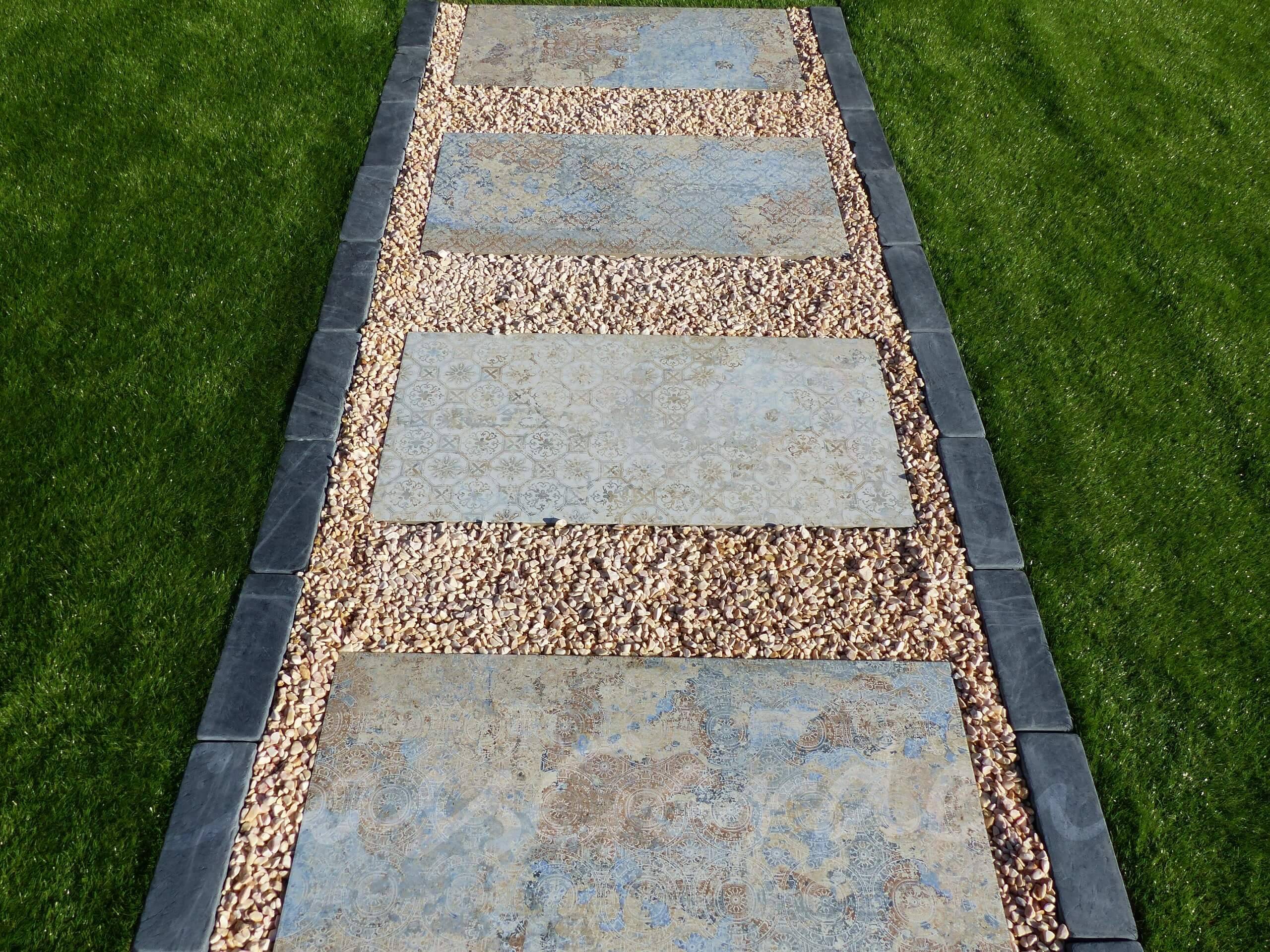 Bordure Ardoise Patinée 30 cm - Pack 45 pièces - 13,5 mètres - Image 7