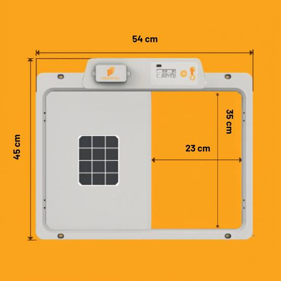 Chick'a - Portier automatique horizontal pour poulailler CHICKA - Image 3