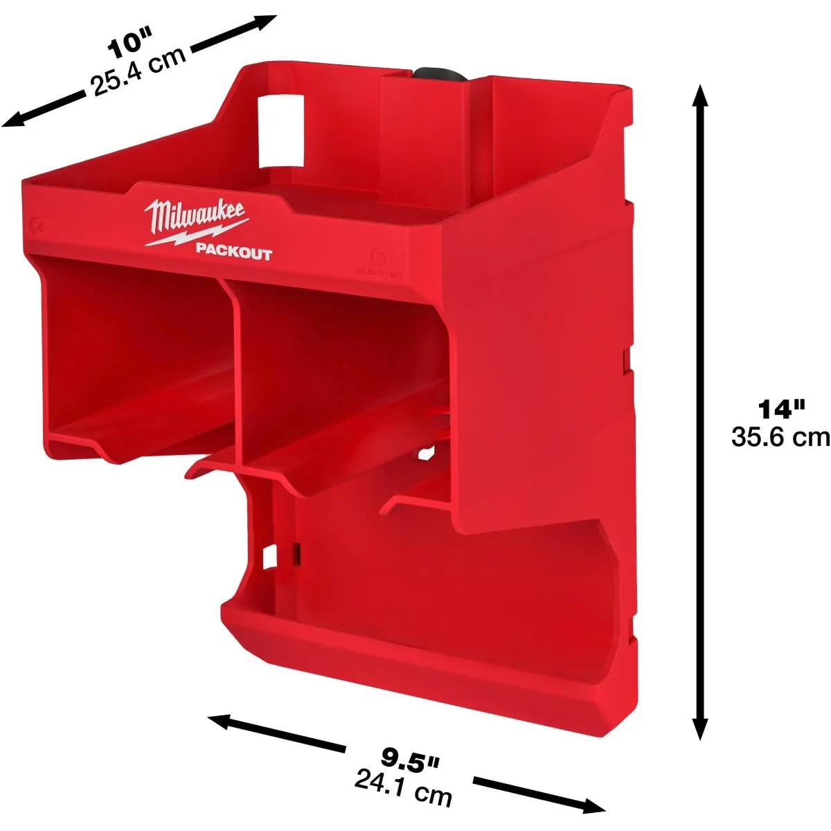 Station de rangement Packout pour 2 perceuses visseuses - MILWAUKEE - 4932480712 - Image 3