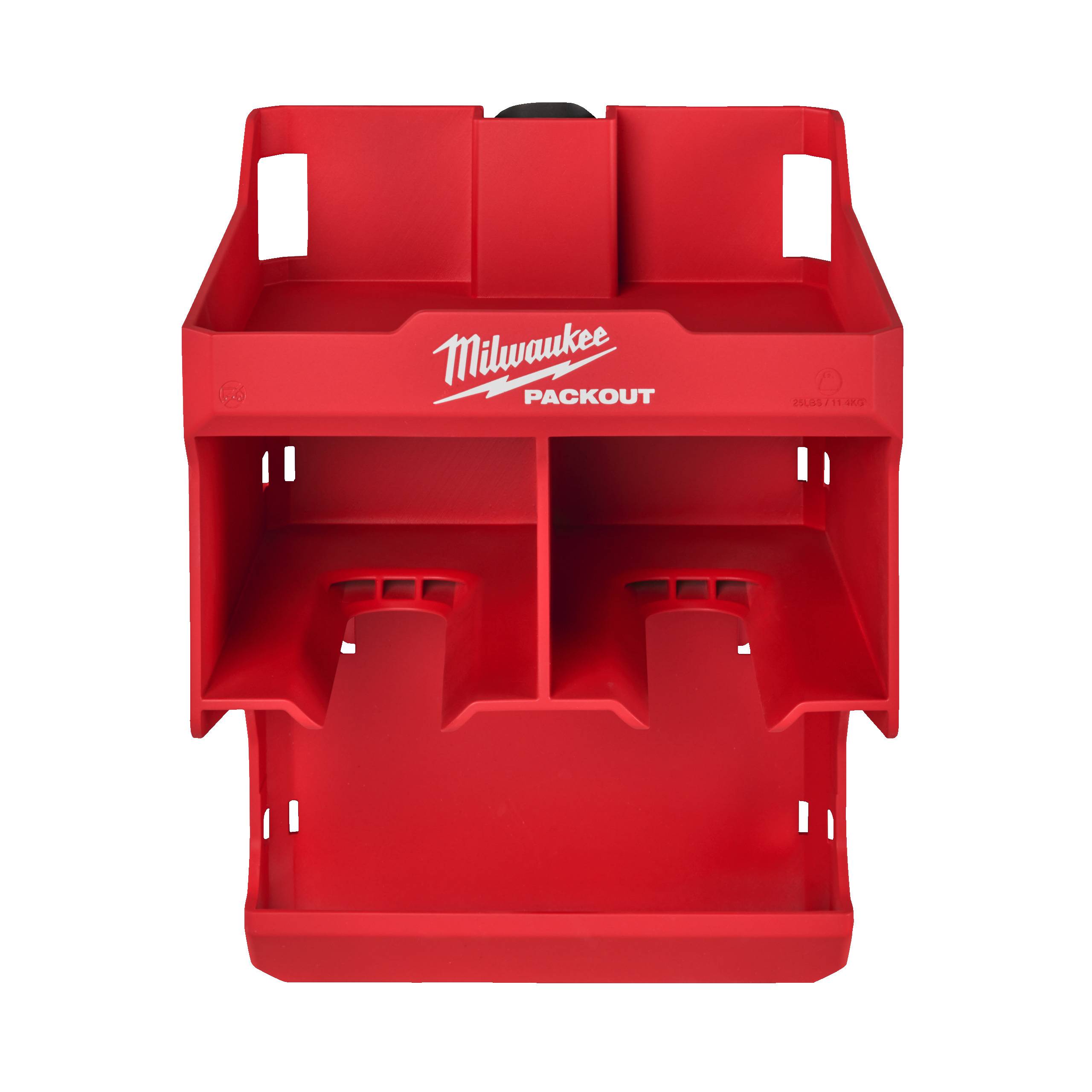 Station de rangement Packout pour 2 perceuses visseuses - MILWAUKEE - 4932480712 - Image 1