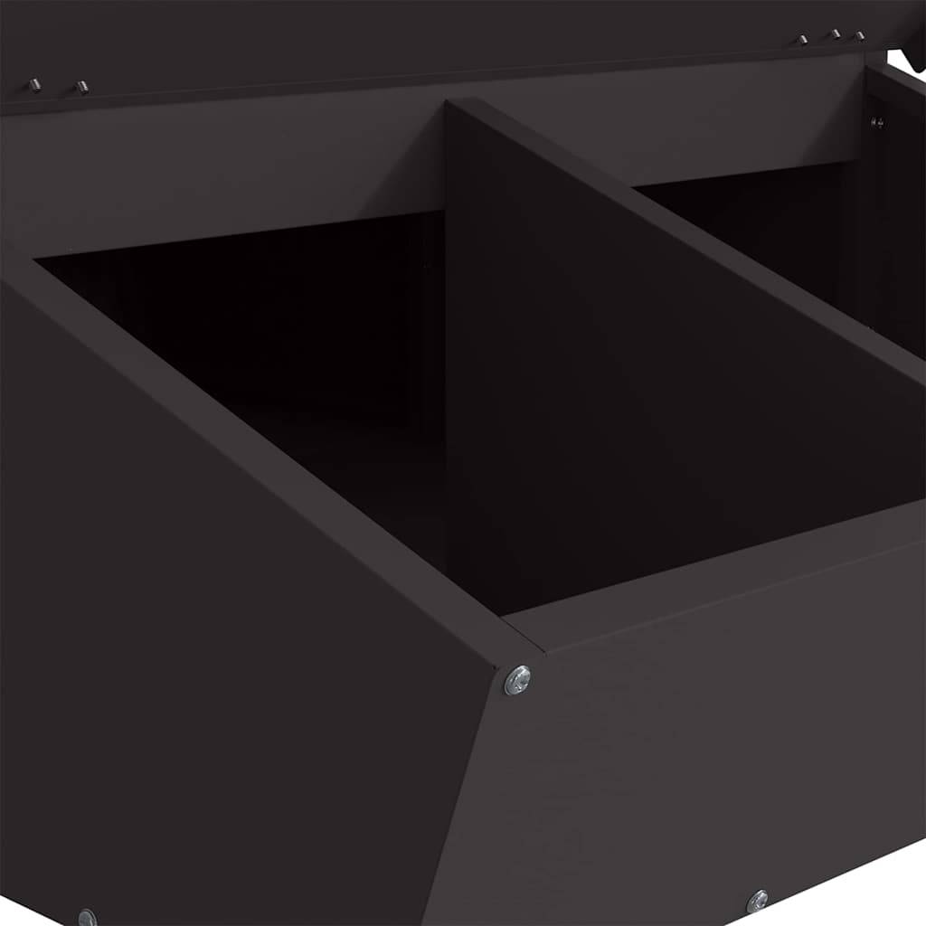 Vidaxl - Distributeur de porcs Noir 82 x 51 x 91,5 cm vidaXL 874642 - Image 8