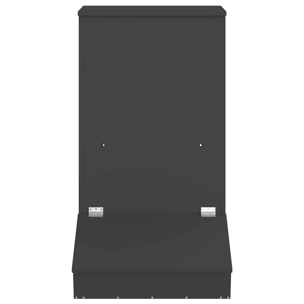 Vidaxl - Distributeur de porcs Noir 82 x 51 x 91,5 cm vidaXL 874642 - Image 5