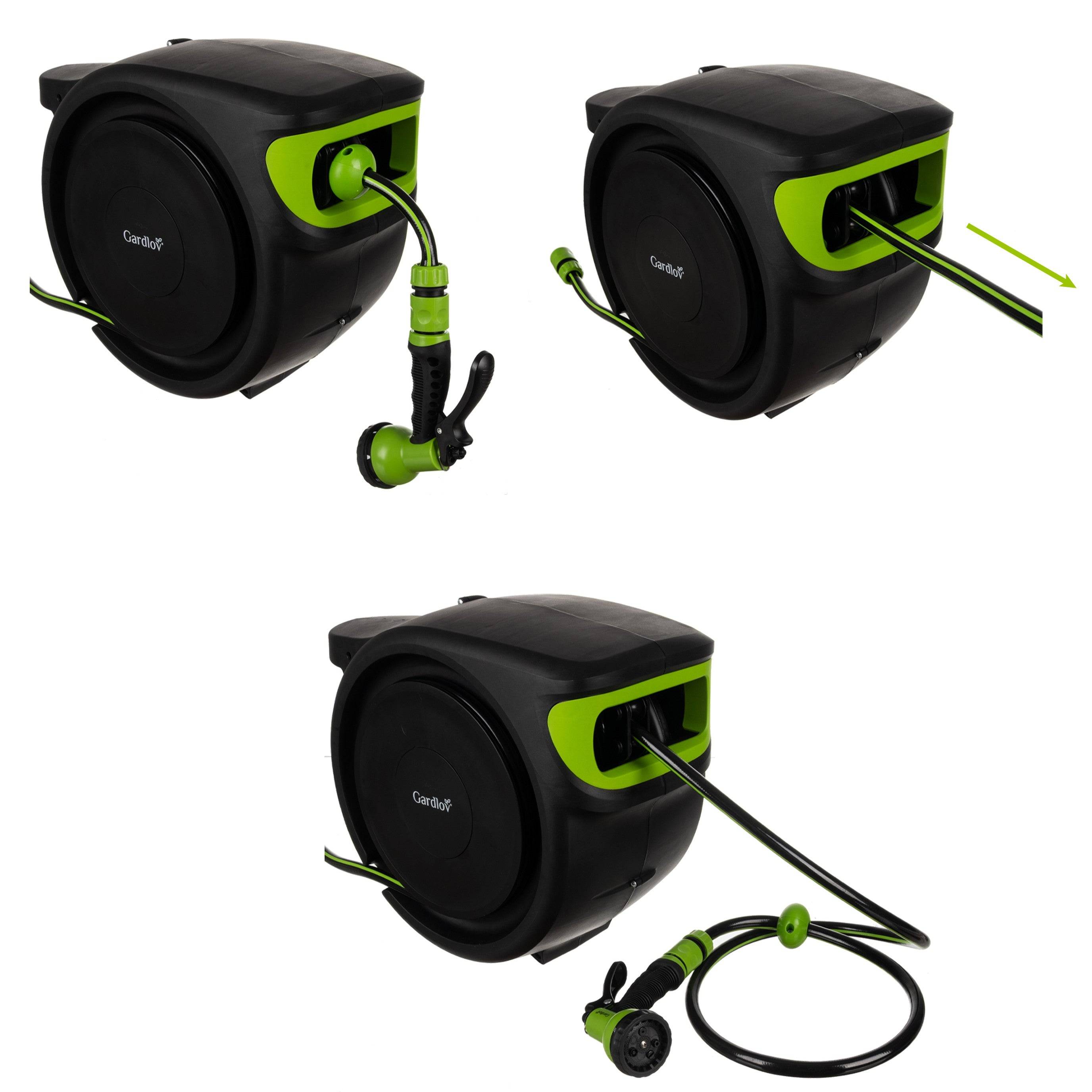 Enrouleur tuyau d'arrosage automatique jardin  25 m - Image 10