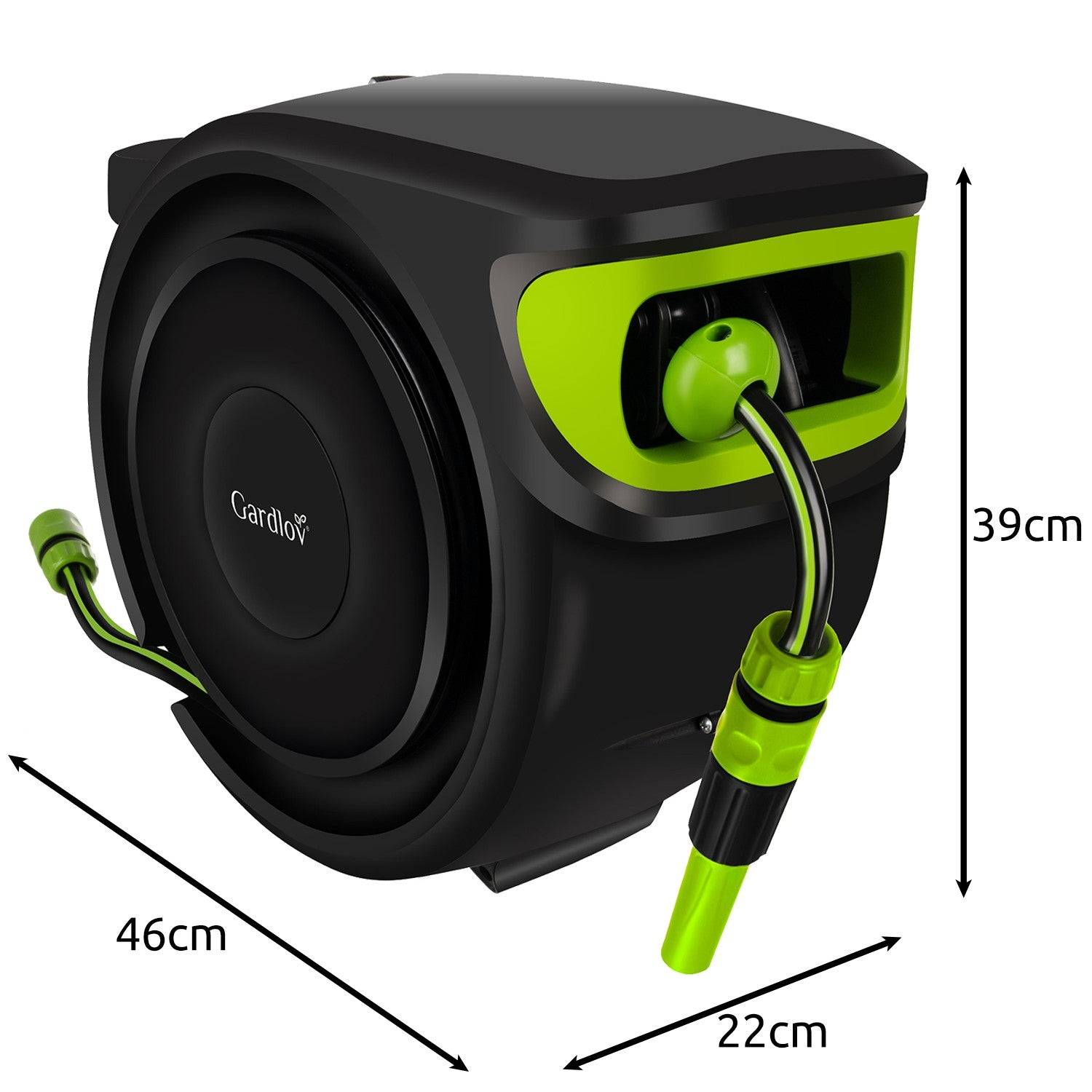 Enrouleur tuyau d'arrosage automatique jardin  25 m - Image 2