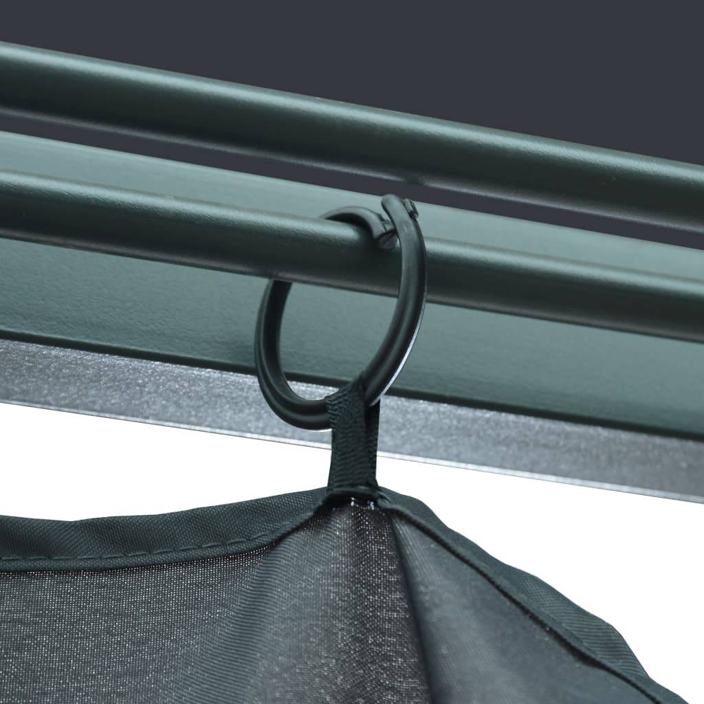 PANGIVO - Tonnelle aluminium et acier anthracite 400 x 300 x 270 cm - PANGIVO - Image 10