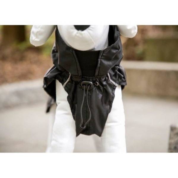 Kerbl Forks Manteau de Pluie pour Chien Noir Taille L - 80625 - Image 5