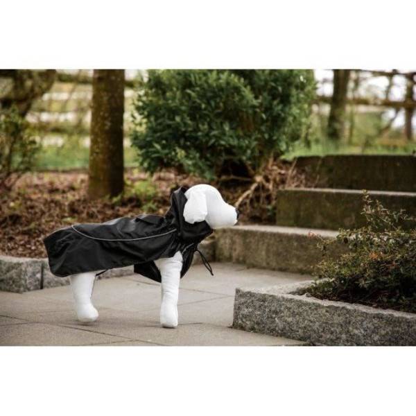 Kerbl Forks Manteau de Pluie pour Chien Noir Taille L - 80625 - Image 4