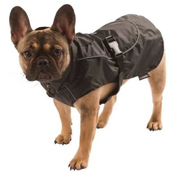 Kerbl Forks Manteau de Pluie pour Chien Noir Taille L - 80625 - Image 3