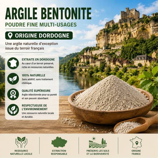 Tout pour les nuisibles - Argile Bentonite Naturelle en Poudre 5 Kg SOLU'CONTROL – Pouvoir Absorbant – Rétention d'Eau – Jardin, Terreau, Sols Sableux, Humidité et Litière - Image 7
